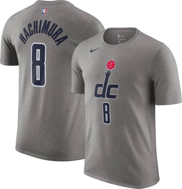 Nike Men's 2020-21 City Edition Washington Wizards Rui Hachimura #8 Cotton T-Shirt