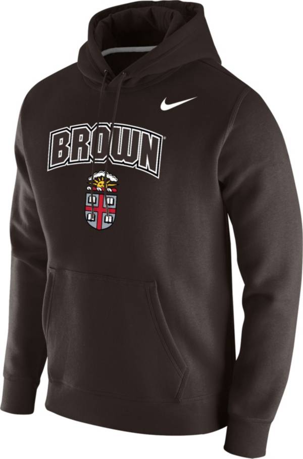 Nike Men's Brown University Bears Club Fleece Hoodie