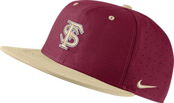 Nike Men's Florida State Seminoles Garnet AeroBill Fitted Baseball Hat