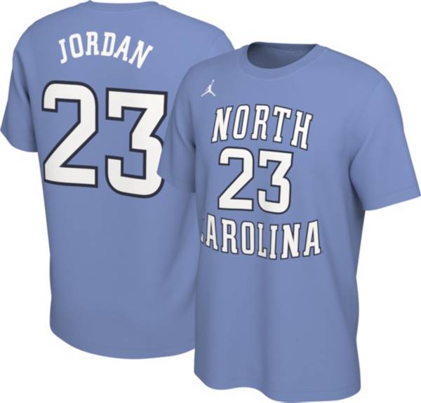 Jordan Men's Michael Jordan North Carolina Tar Heels #23 Carolina Blue Basketball Jersey T-Shirt