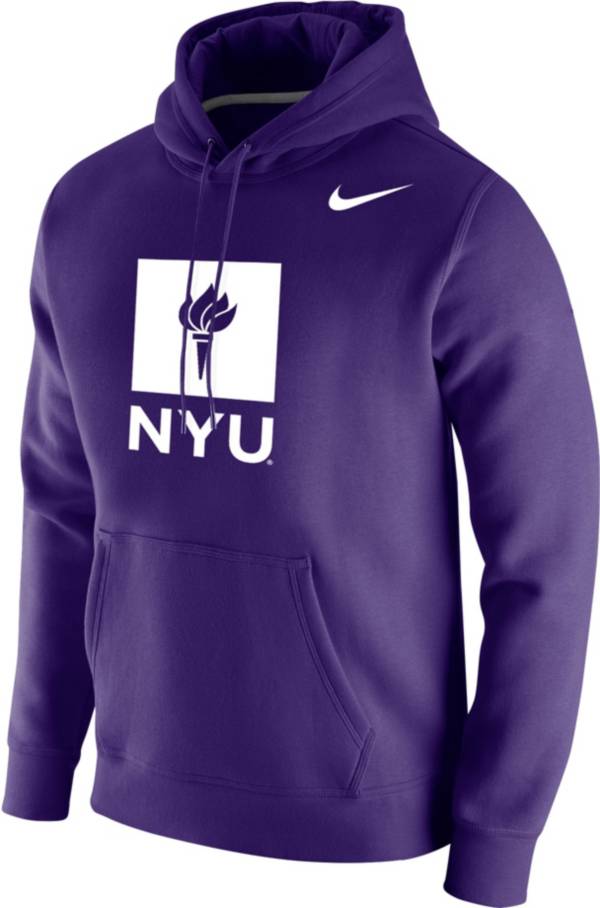 Nike Men's NYU Violets Club Fleece Hoodie