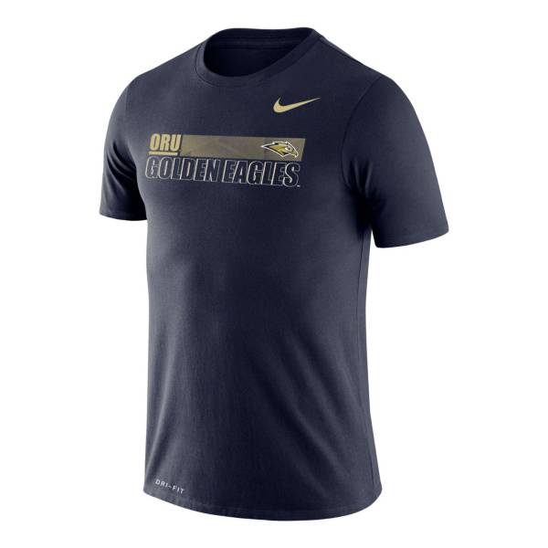Nike Men's Oral Roberts Navy Blue Legend Performance T-Shirt product image