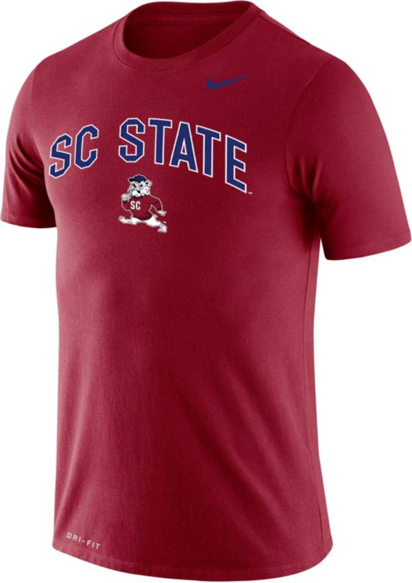 Nike Men's South Carolina State Bulldogs Garnet Dri-FIT Legend T-Shirt