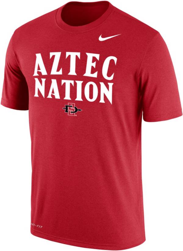 Nike Men's San Diego State Aztecs Scarlet T-Shirt