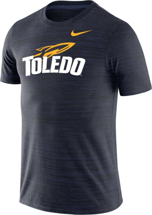 Nike Men's Toledo Rockets Midnight Blue Velocity Performance T-Shirt