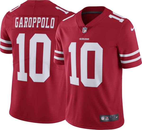 Nike Men's San Francisco 49ers Jimmy Garoppolo #10 Red Limited Jersey