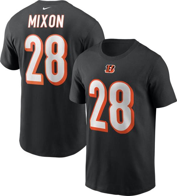 Nike Men's Cincinnati Bengals Joe Mixon #28 Legend Short-Sleeve T-Shirt
