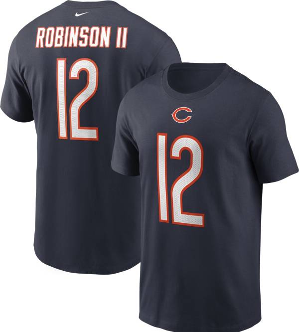 Nike Men's Chicago Bears Legend Allen Robinson #12 Navy T-Shirt