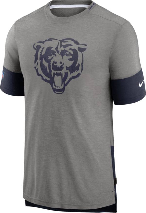 Nike Men's Chicago Bears Grey Sideline Player T-Shirt