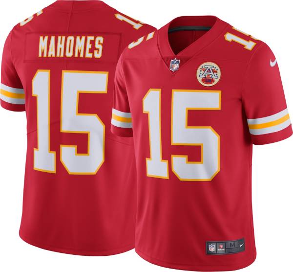 Nike Men's Kansas City Chiefs Patrick Mahomes #15 Red Limited Jersey