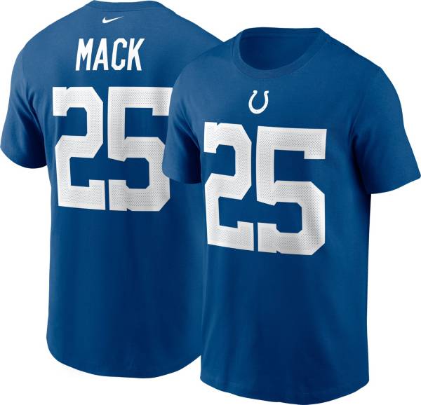 Nike Men's Indianapolis Colts Marlon Mack #25 Gym Blue T-Shirt product image