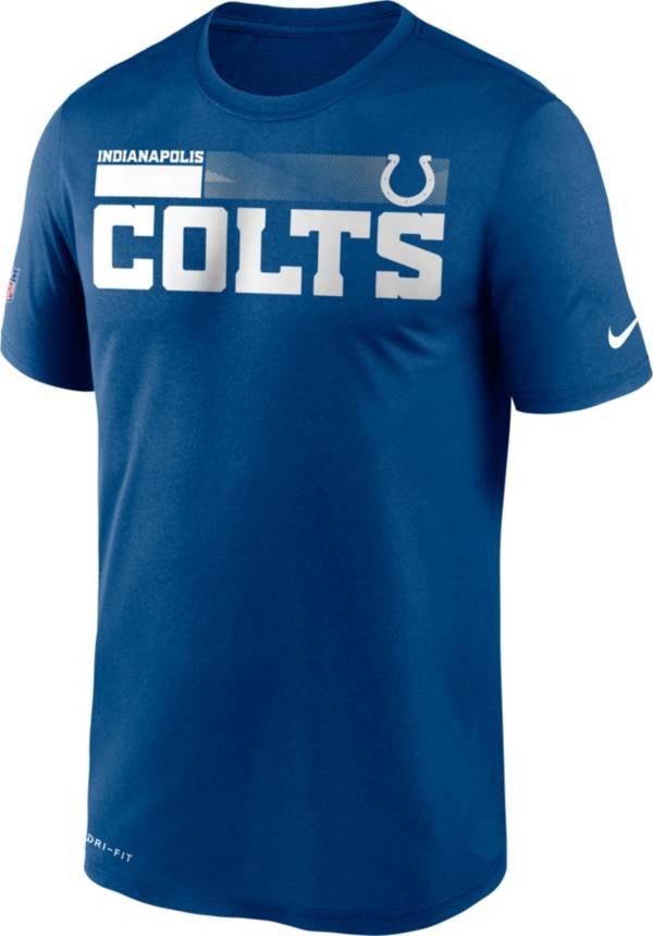 Nike Men's Indianapolis Colts Legend Performance Royal T-Shirt