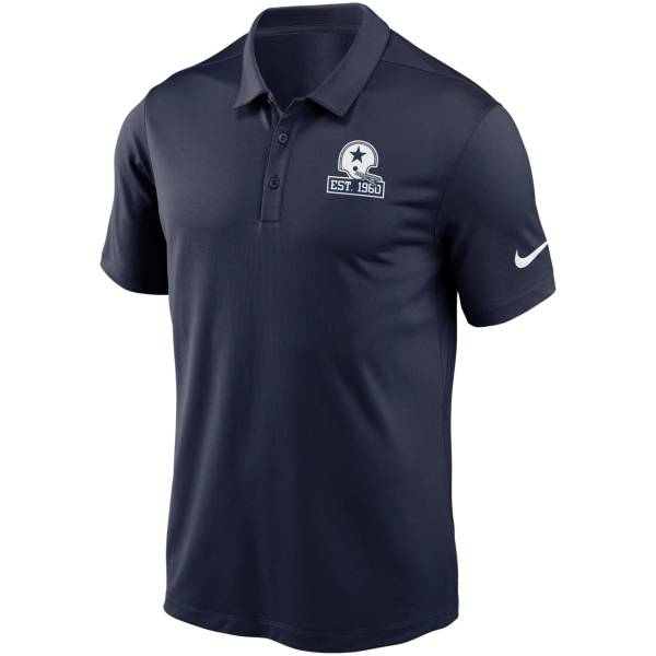 Nike Men's Dallas Cowboys '60 Franchise Navy Polo