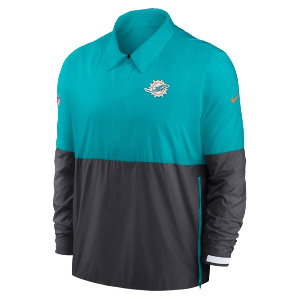 Nike Men's Miami Dolphins Sideline Dri-Fit Coach Jacket