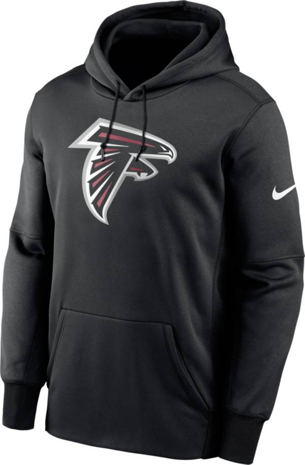 Nike Men's Atlanta Falcons Sideline Therma-FIT Black Pullover Hoodie product image