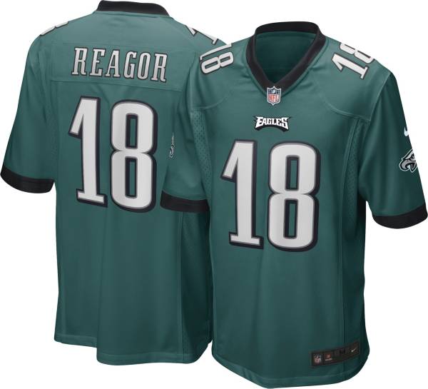 Nike Men's Philadelphia Eagles Jalen Reagor #18 Green Game Jersey