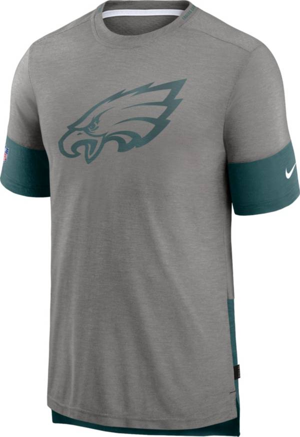 Nike Men's Philadelphia Eagles Grey Sideline Player T-Shirt