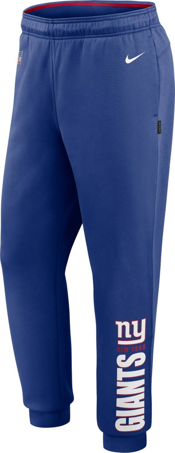 Nike Men's New York Giants Sideline Therma-FIT Performance Royal Pants