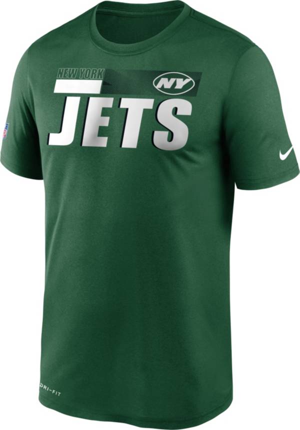 Nike Men's New York Jets Legend Performance Green T-Shirt