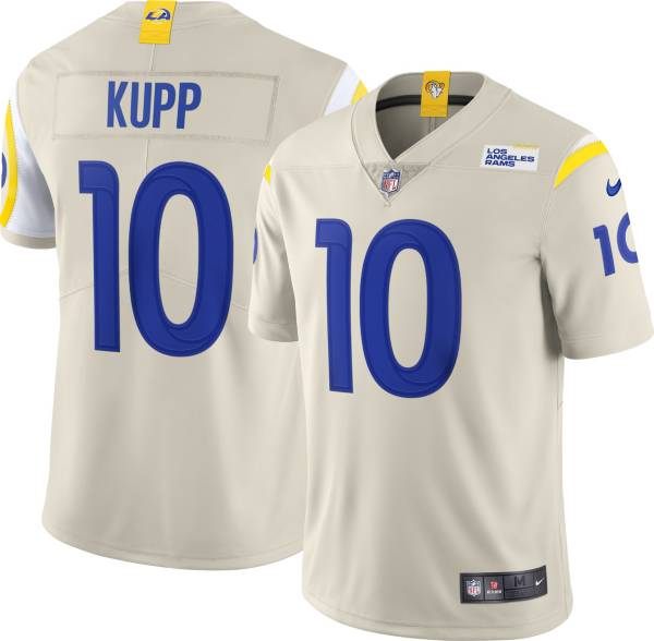 Nike Men's Los Angeles Rams Cooper Kupp #10 Away White Limited Jersey