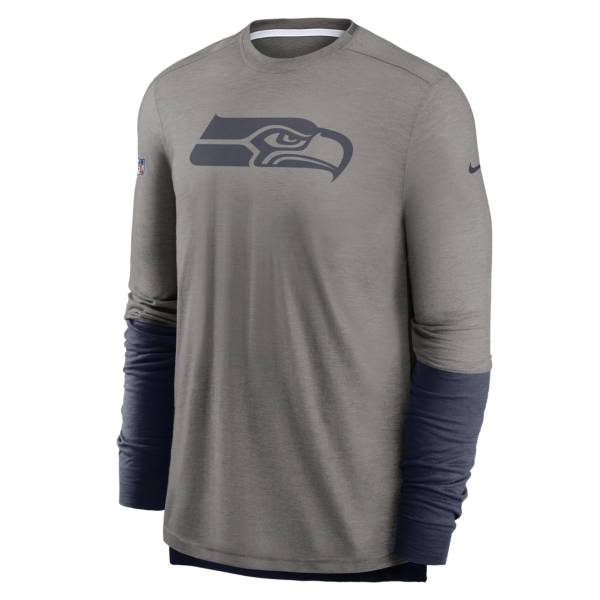 Nike Men's Seattle Seahawks Sideline Dri-Fit Player Long Sleeve T-Shirt