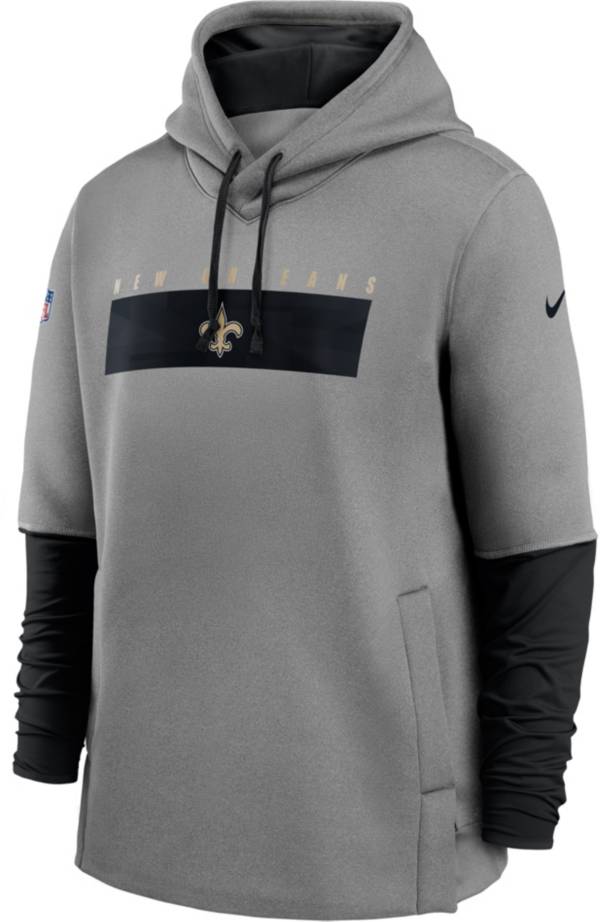 Nike Men's New Orleans Saints Sideline Therma-FIT Heavy Hoodie