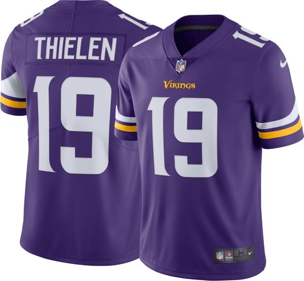 Nike Men's Minnesota Vikings Adam Thielen #19 Home Purple Limited Jersey