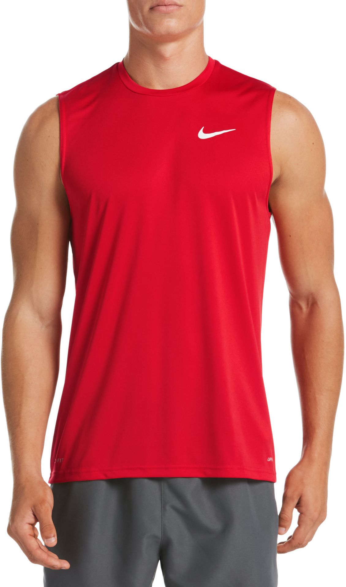 men's sleeveless swim shirt