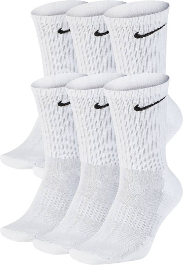 Nike Everyday Cushioned Training Crew Socks – 6 Pack