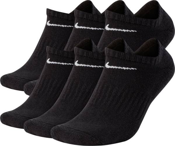 Nike Everyday Cushioned Training No-Show Socks – 6 Pack