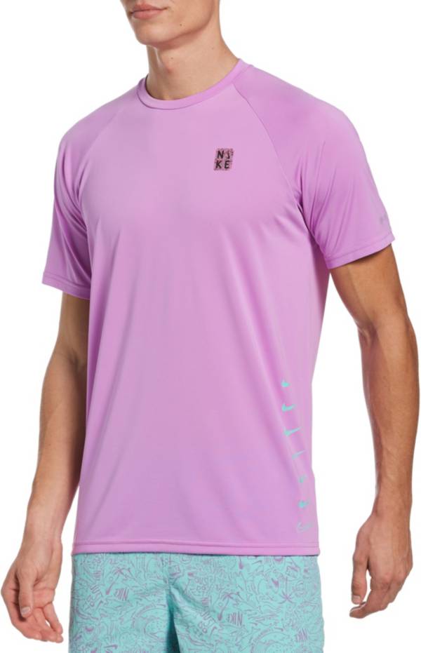 Nike Swim Men's Multi Swoosh Short Sleeve Hydroguard