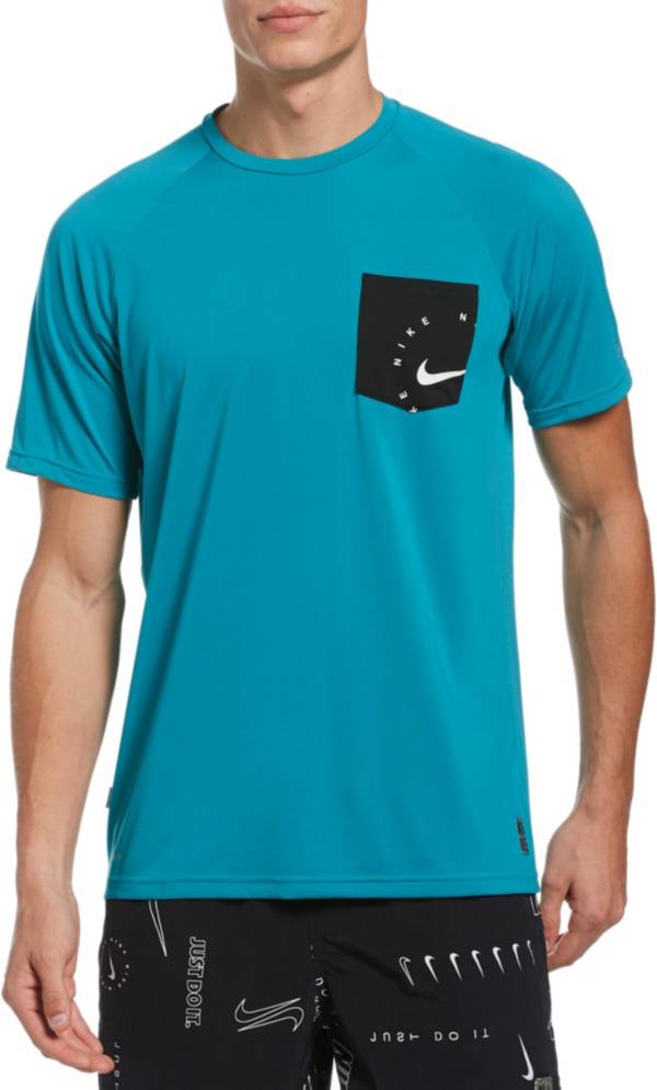 Nike Swim Men's Logo Short Sleeve Hydroguard