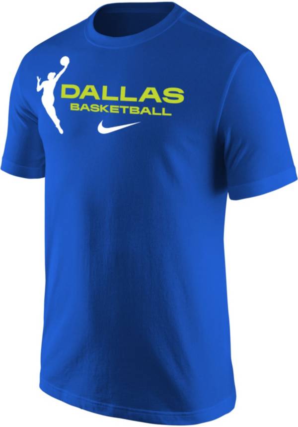 Nike Adult Dallas Wings Blue Logo T-Shirt
