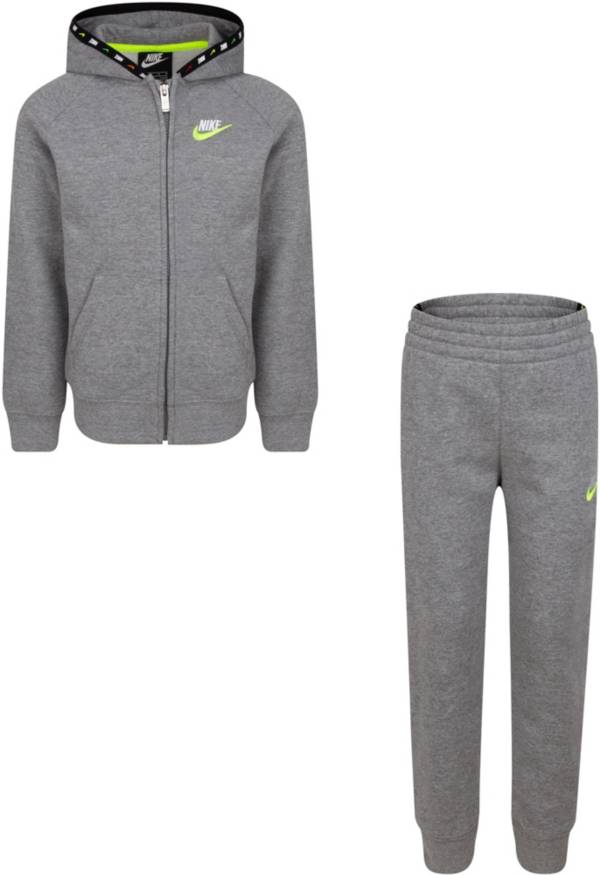 Nike Little Boys' Micro Evolution Full-Zip Hoodie and Jogger Pants Set