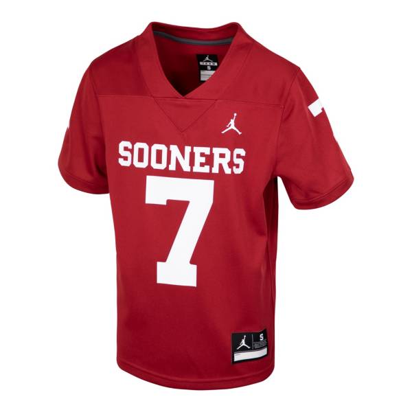 Nike Kids' Oklahoma Sooners Crimson Replica Football Jersey