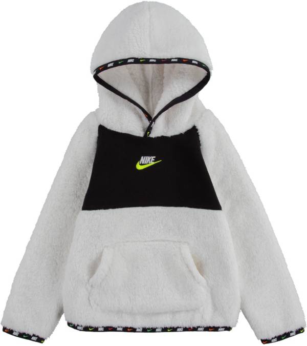 Nike Little Boys' Sherpa Fleece Pullover Hoodie