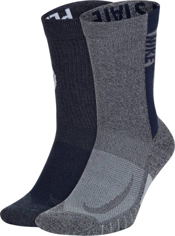 Nike Penn State Nittany Lions Multi Crew Socks 2 Pack