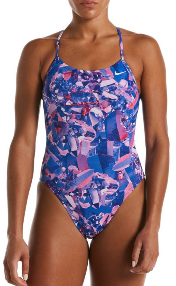 Nike Women's Hydrastrong Gemstone Lace Up Tie-Back One-Piece Swimsuit product image