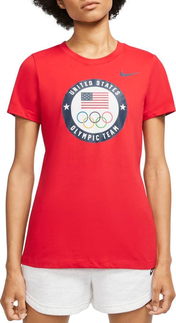Nike Women's Dri-FIT Team USA Training Short Sleeve T-Shirt