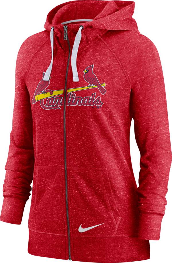 Nike Women's St. Louis Cardinals Gym Vintage Red Hoodie