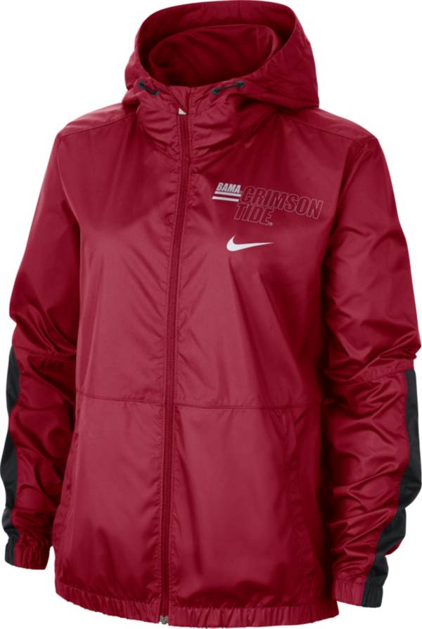 Nike Women's Alabama Crimson Tide Crimson Full-Zip Repel Parka