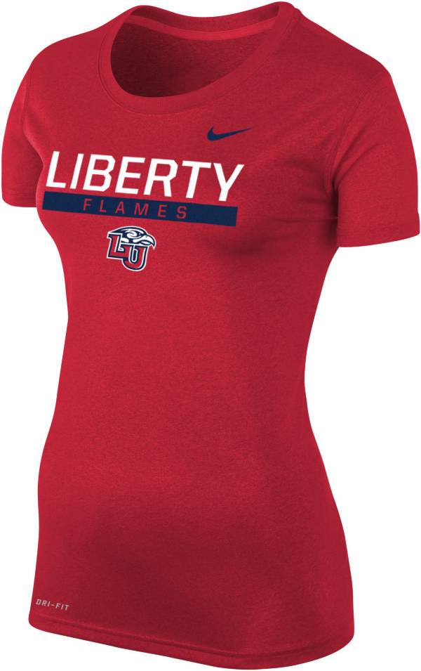 Nike Women's Liberty Flames Red Legend T-Shirt