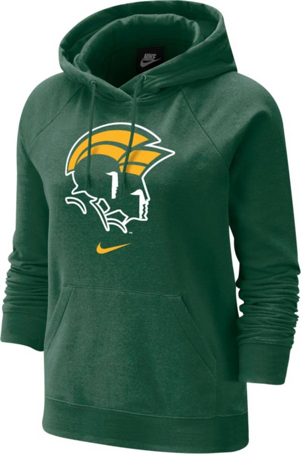 Nike Women's Norfolk State Spartans Green Varsity Pullover Hoodie