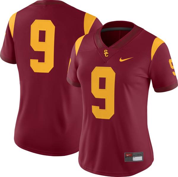 Nike Women's USC Trojans #9 Cardinal Dri-FIT Game Football Jersey