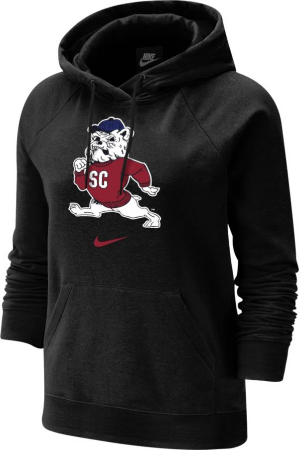 Nike Women's South Carolina State Bulldogs Varsity Pullover Black Hoodie