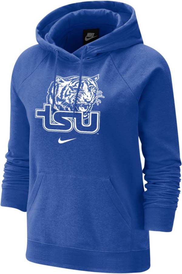 Nike Women's Tennessee State Tigers Royal Blue Varsity Pullover Hoodie