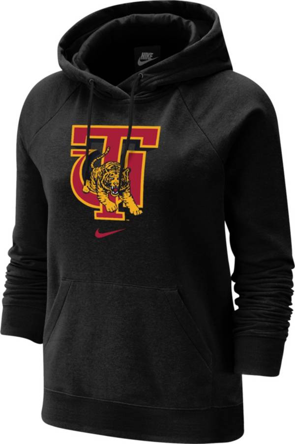 Nike Women's Tuskegee Golden Tigers Varsity Pullover Black Hoodie