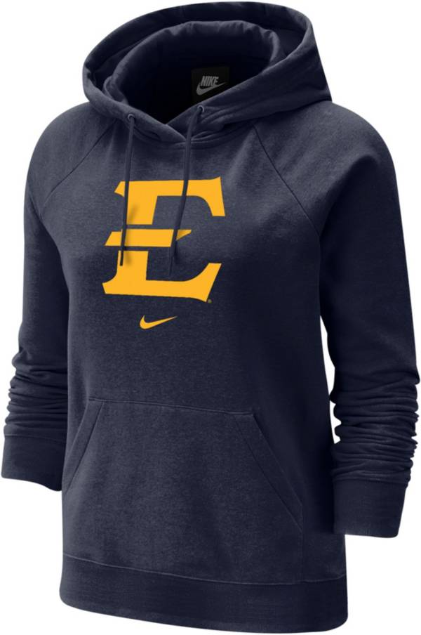 Nike Women's East Tennessee State Buccaneers Navy Fleece Pullover Hoodie