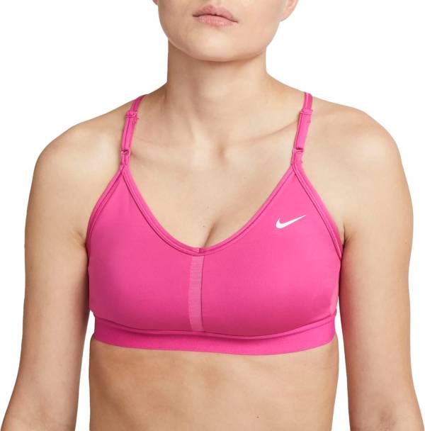 Nike Women's Dri-FIT Indy Light-Support Padded V-Neck Sports Bra