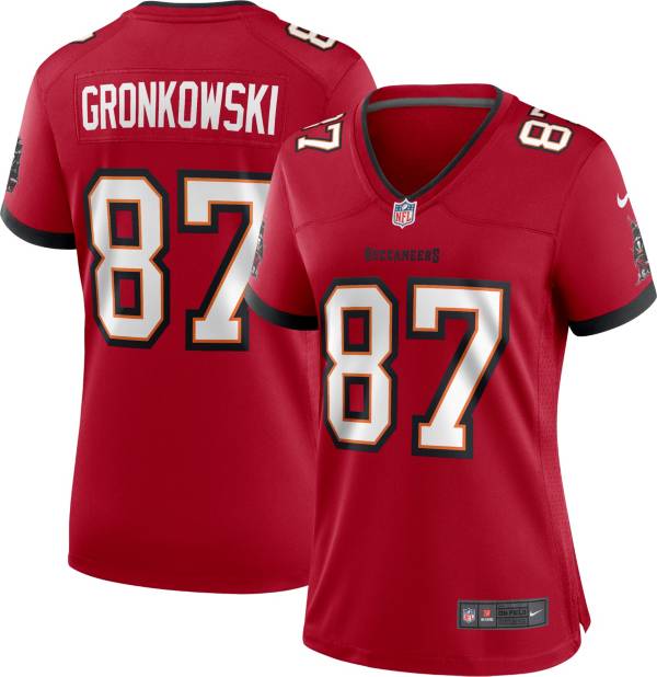 Nike Women's Tampa Bay Buccaneers Rob Gronkowski #87 Red Game Jersey product image